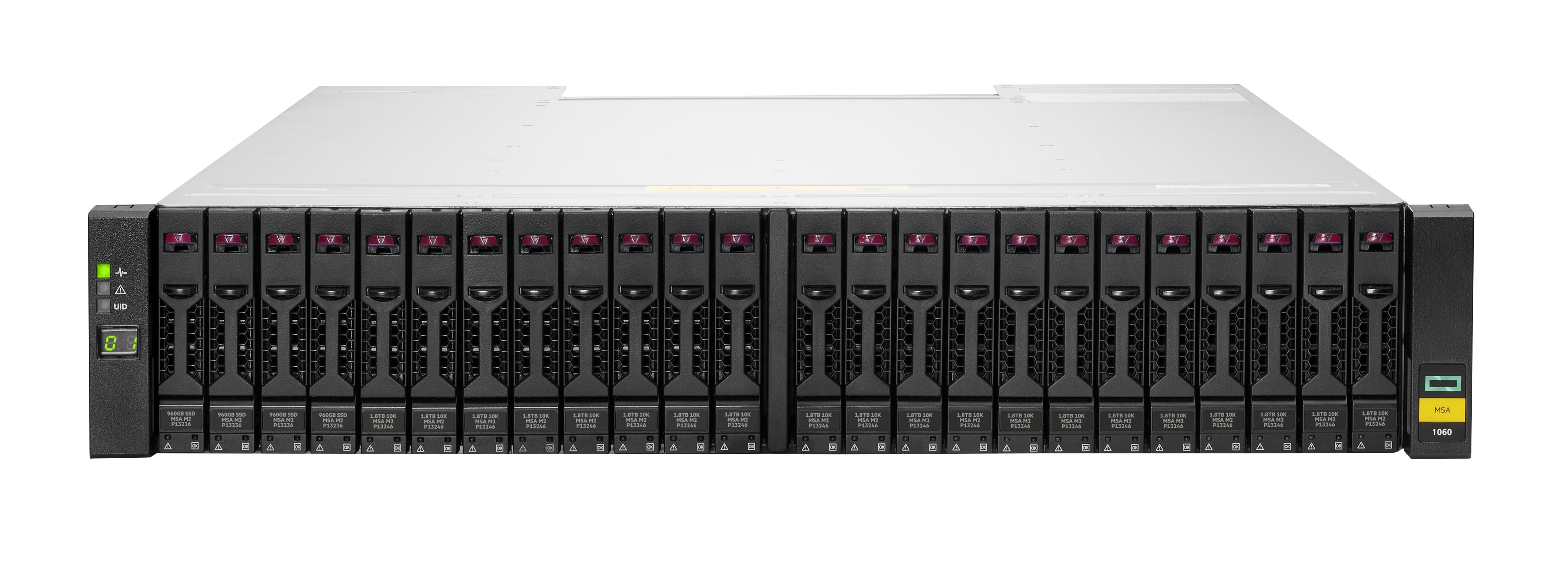 HPE MSA 1060  front